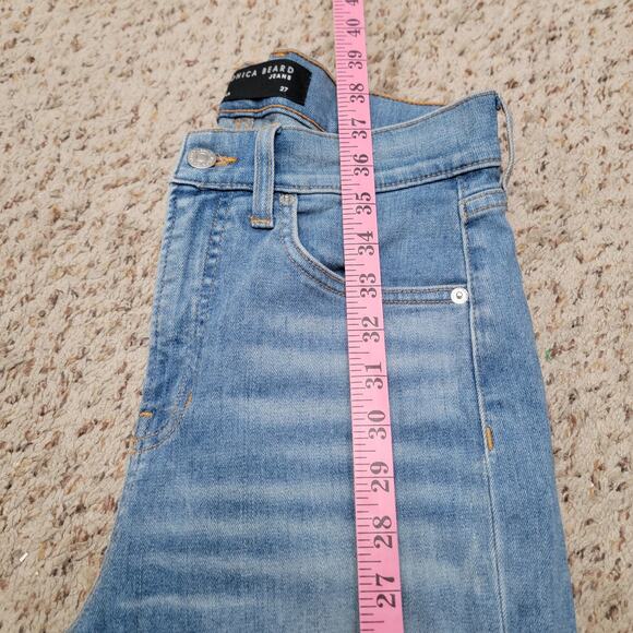 VERONICA BEARD CARLY KICK FLARE HIGH RISE JEANS, SIZE 27 - Picture 9 of 10
